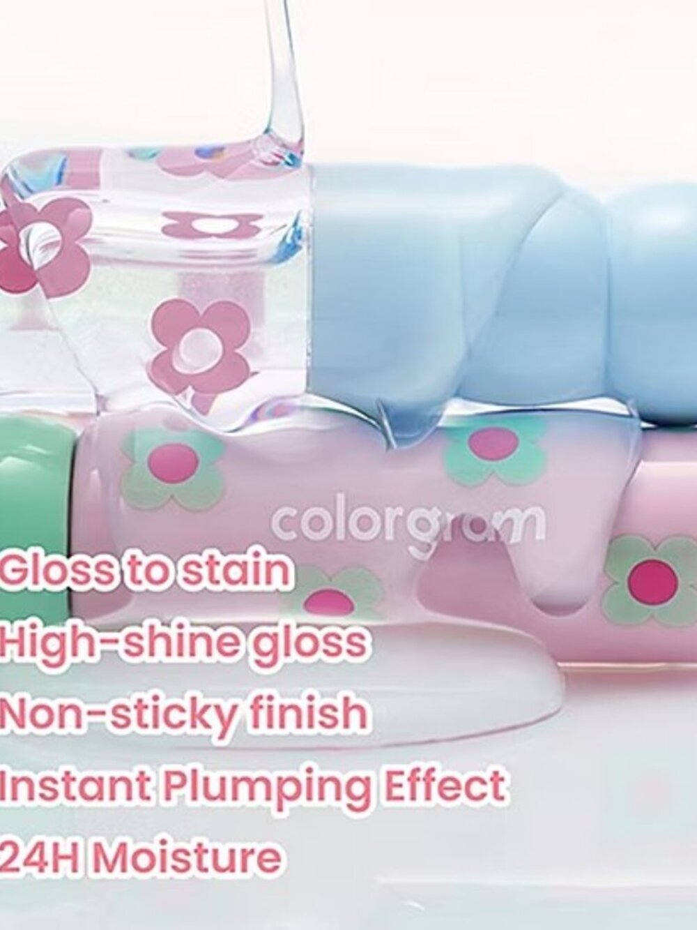 Colorgram fruity Glass Tint 02 Dewy Grapefruit w. lip plumping effect - Picture 2 of 2